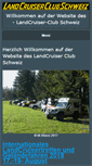 Mobile Screenshot of landcruiser-club.ch