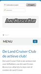 Mobile Screenshot of landcruiser-club.nl